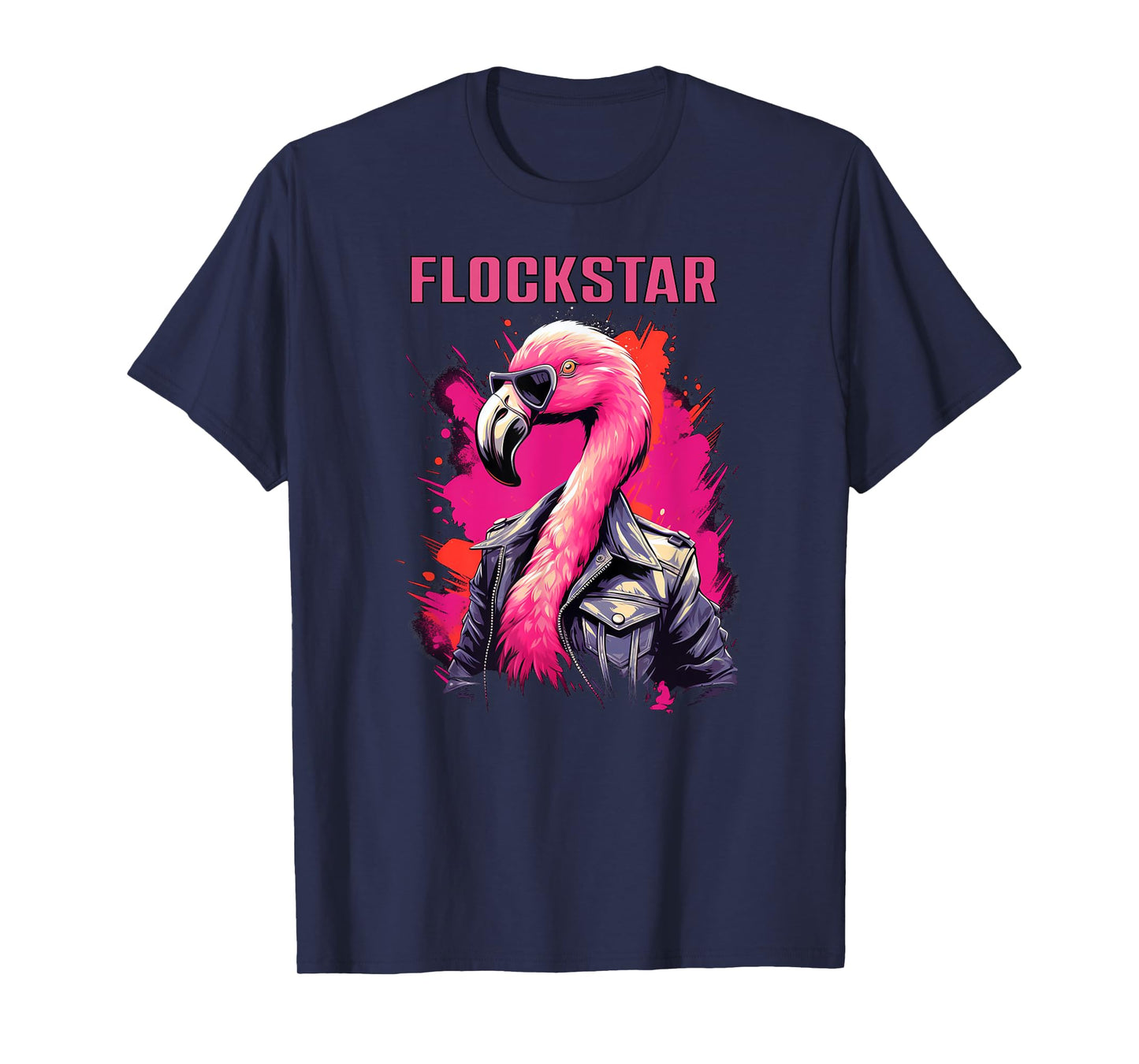 Cool Rockstar Flamingo T-Shirt