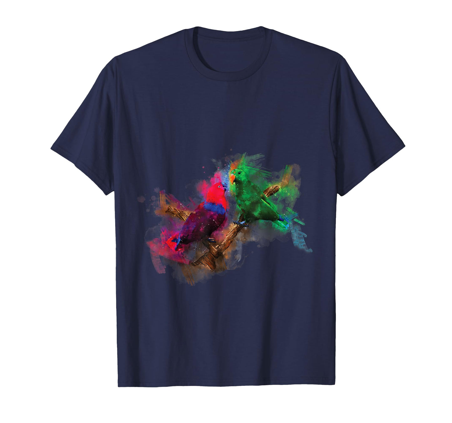 Watercolor Eclectus Parrot T-Shirt