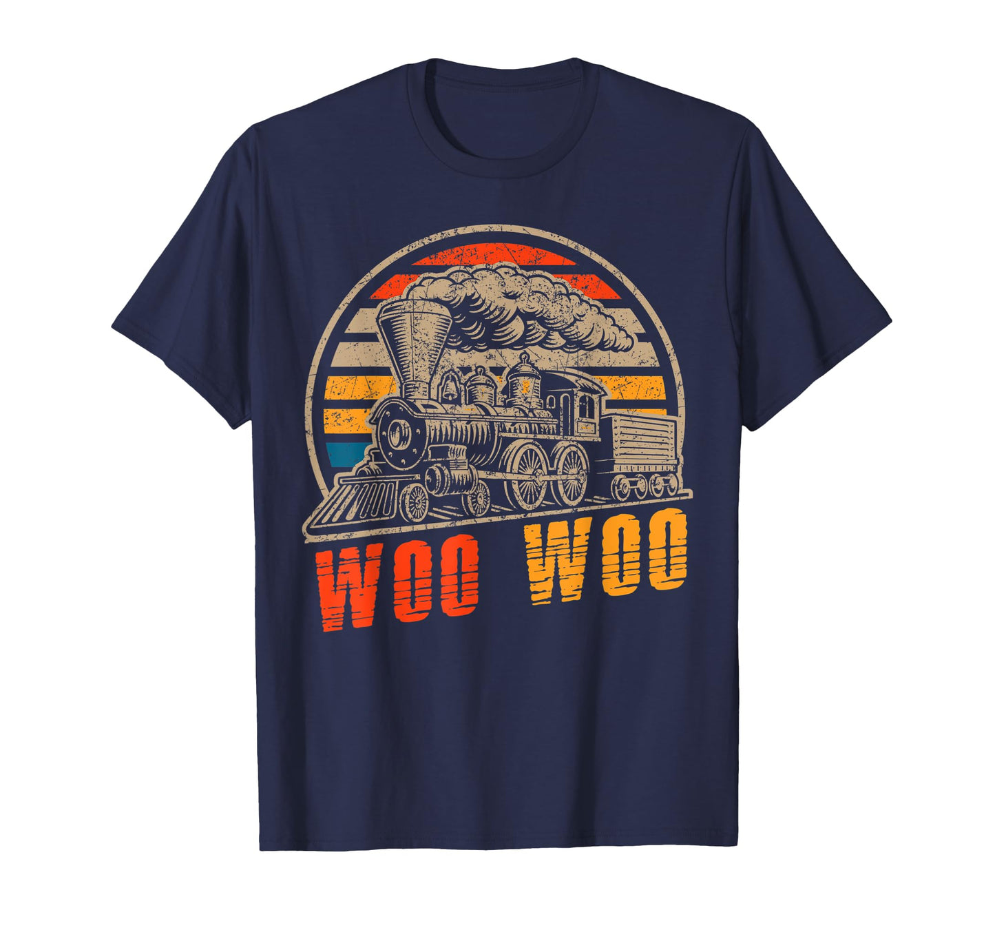 Vintage Trains Woo Woo Retro Vintage Train T-Shirt