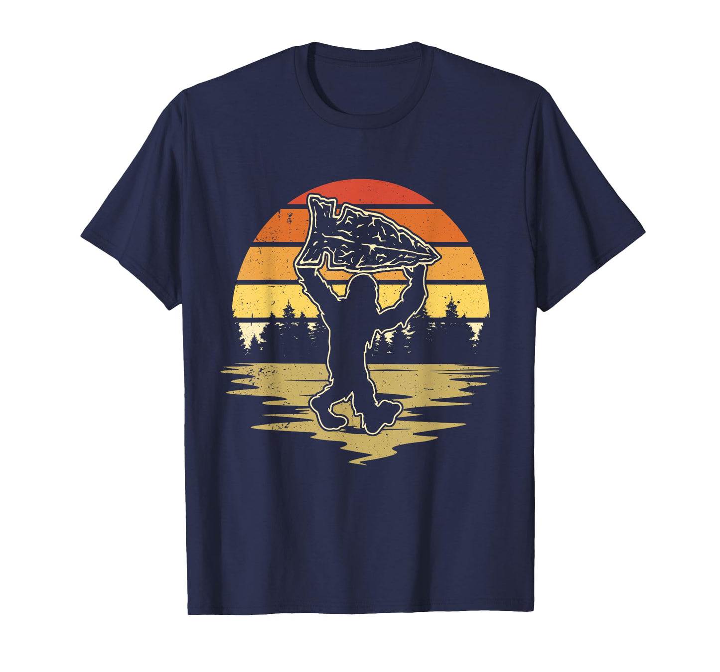 Arrowhead Hunting Bigfoot Arrowhead Hunter T-Shirt