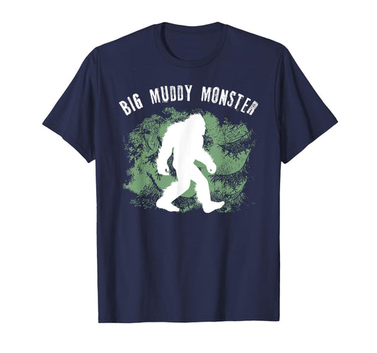 Bigfoot Big Muddy Monster Sasquatch Illinois Cryptid T-Shirt