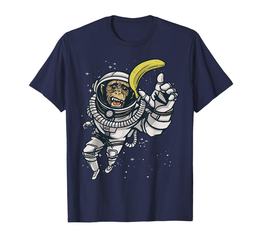 Astronaut Monkey - Space Travel T-Shirt