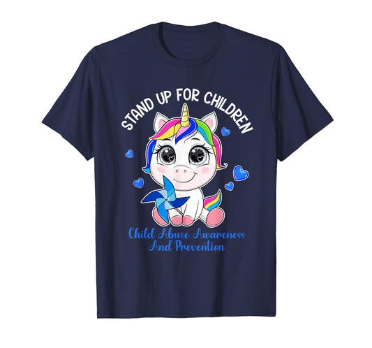 April Child Abuse Prevention Month - Stand Up For Children T-Shirt