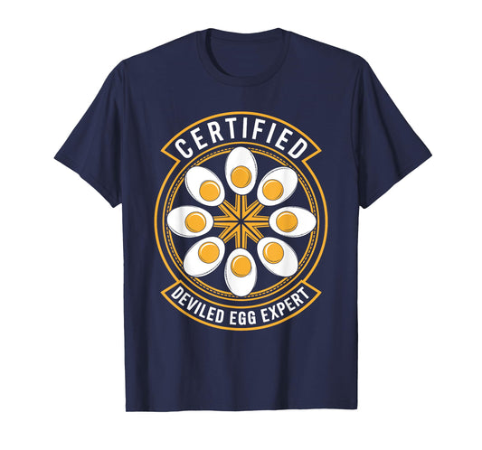 Certified Deviled Egg Expert Deviled Eggs T-Shirt
