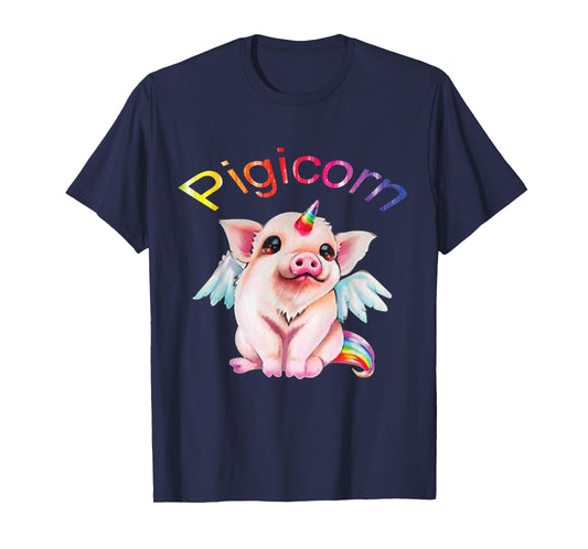 Pigicorn t-shirt - I love Pigs and Unicorns Teeshirt
