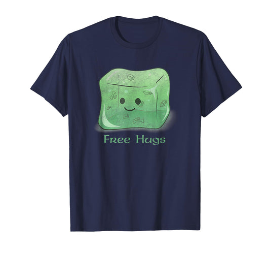Vintage Gelatinous Cube, Free Hugs Design Men and Women T-Shirt
