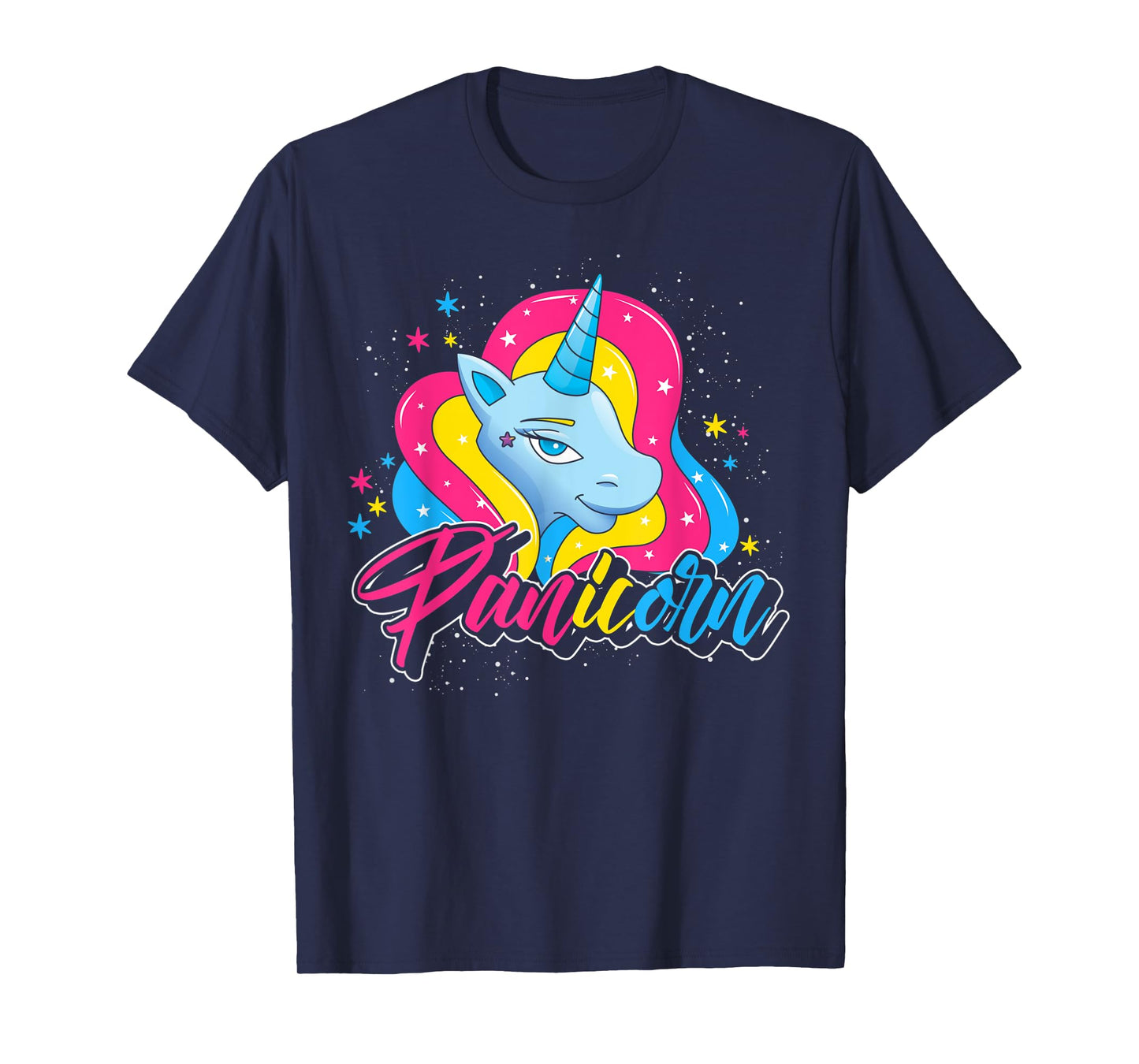 Funny Magical Panicorn Pansexual Unicorn LGBT Pansexual T-Shirt