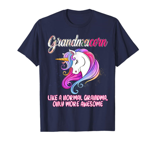 Grandmacorn Happy Mother's Day Unicorn Lover Proud Grandma T-Shirt