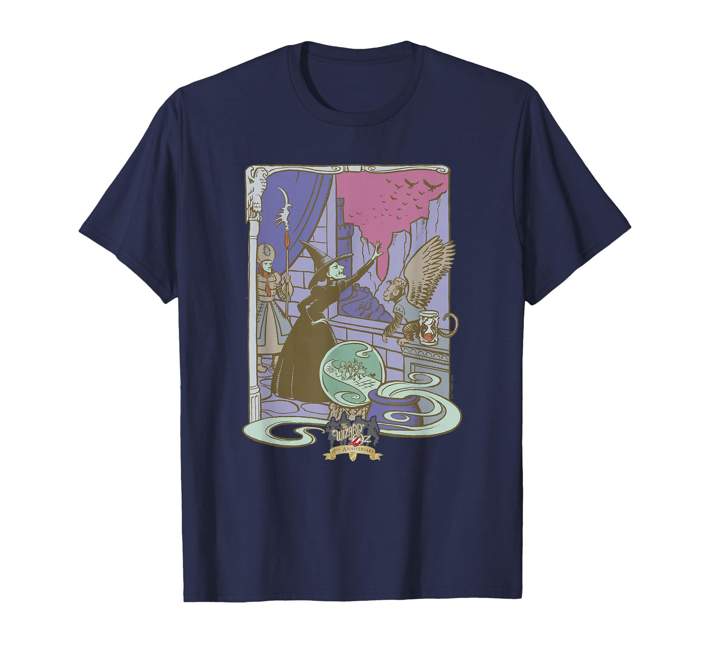 The Wizard of Oz Wicked Witch Vintage Illustration T-Shirt