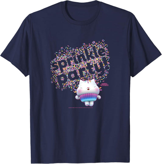 Gabby's Dollhouse Cakey Cat Sprinkle Party V2 T-Shirt