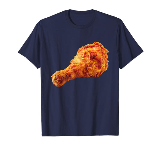 Fried Chicken Drumstick Funny Food Halloween Costume Graphic T-Shirt