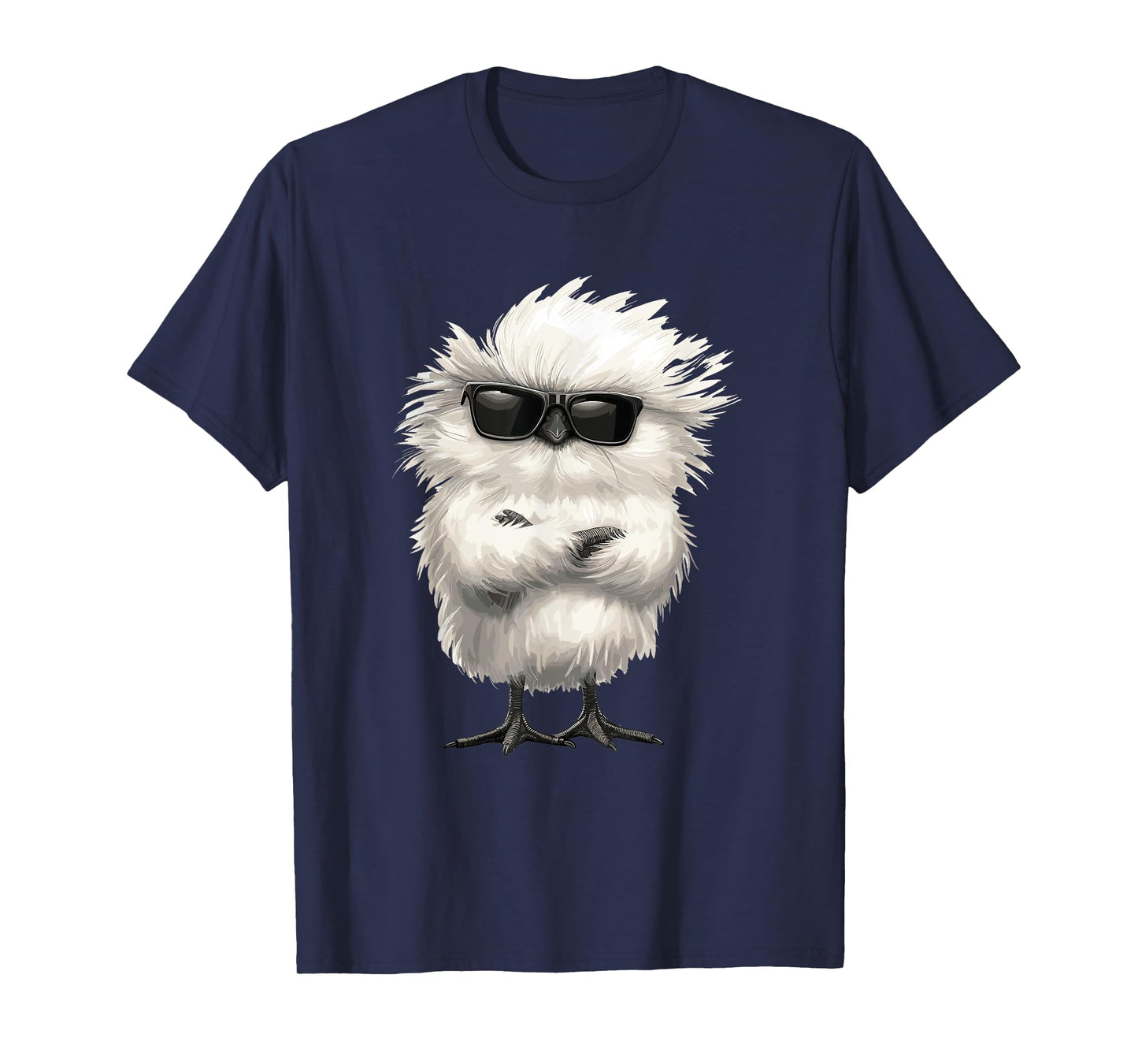 Silky Chicken Stuffed Animal Sunglasses Silkie Chicken T-Shirt