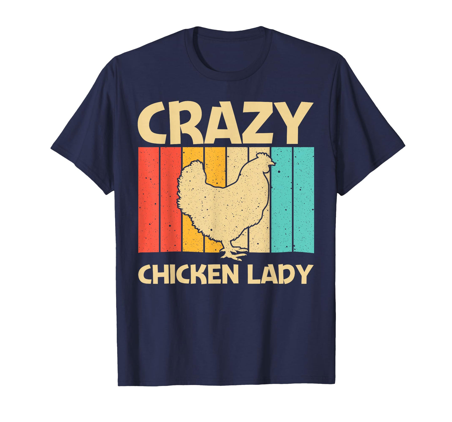 Funny Chicken Art For Women Mom Chicken Farmer Poultry Lover T-Shirt