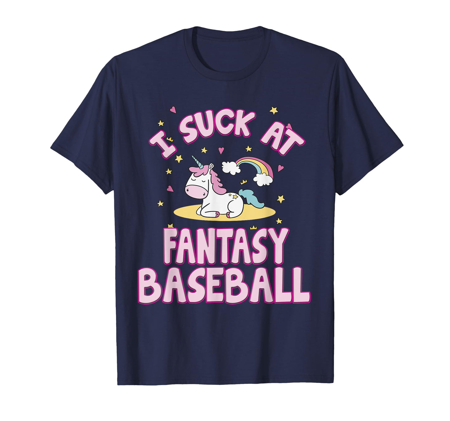I Suck At Fantasy Baseball Draft Party T-Shirt