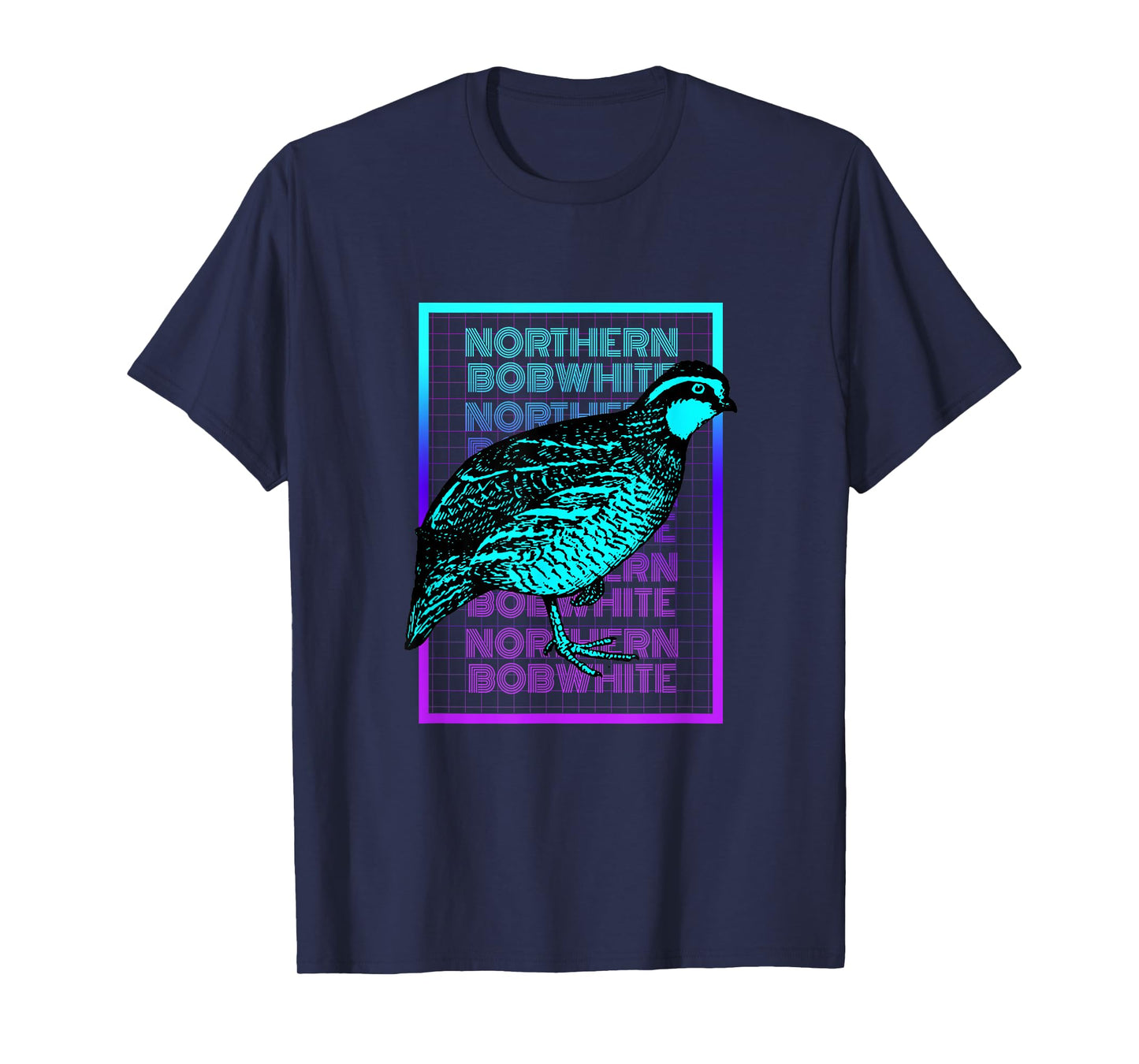 Northern Bobwhite Bird Vintage Retro Northern Bobwhite T-Shirt