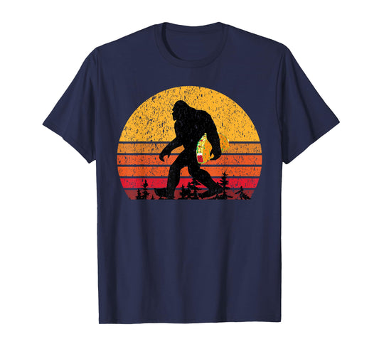 Bigfoot T Shirt for Women & Men Carrying Taco