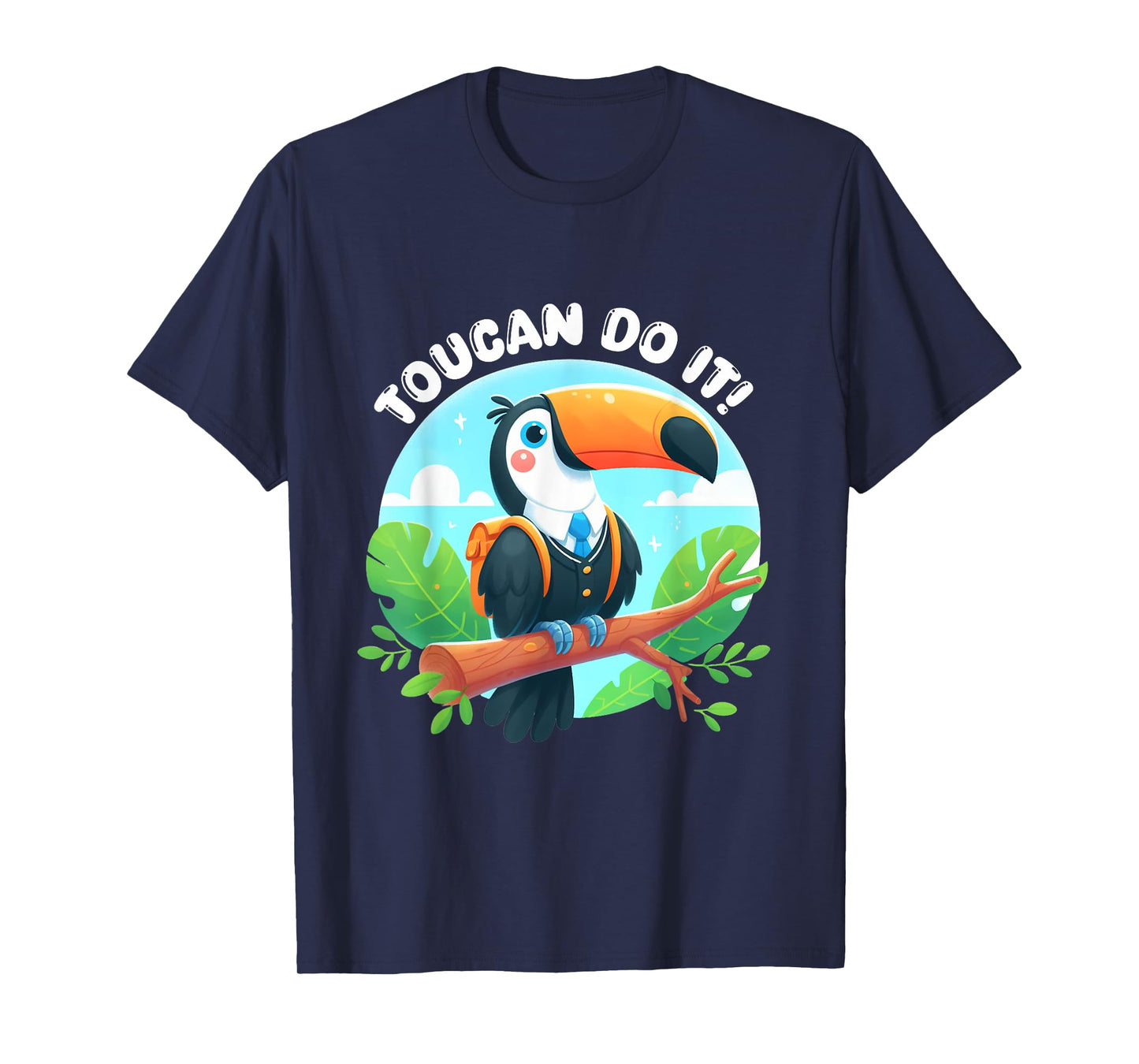 Toucan Dot It Cute Toucan Bird Test Day Test Teacher Student T-Shirt