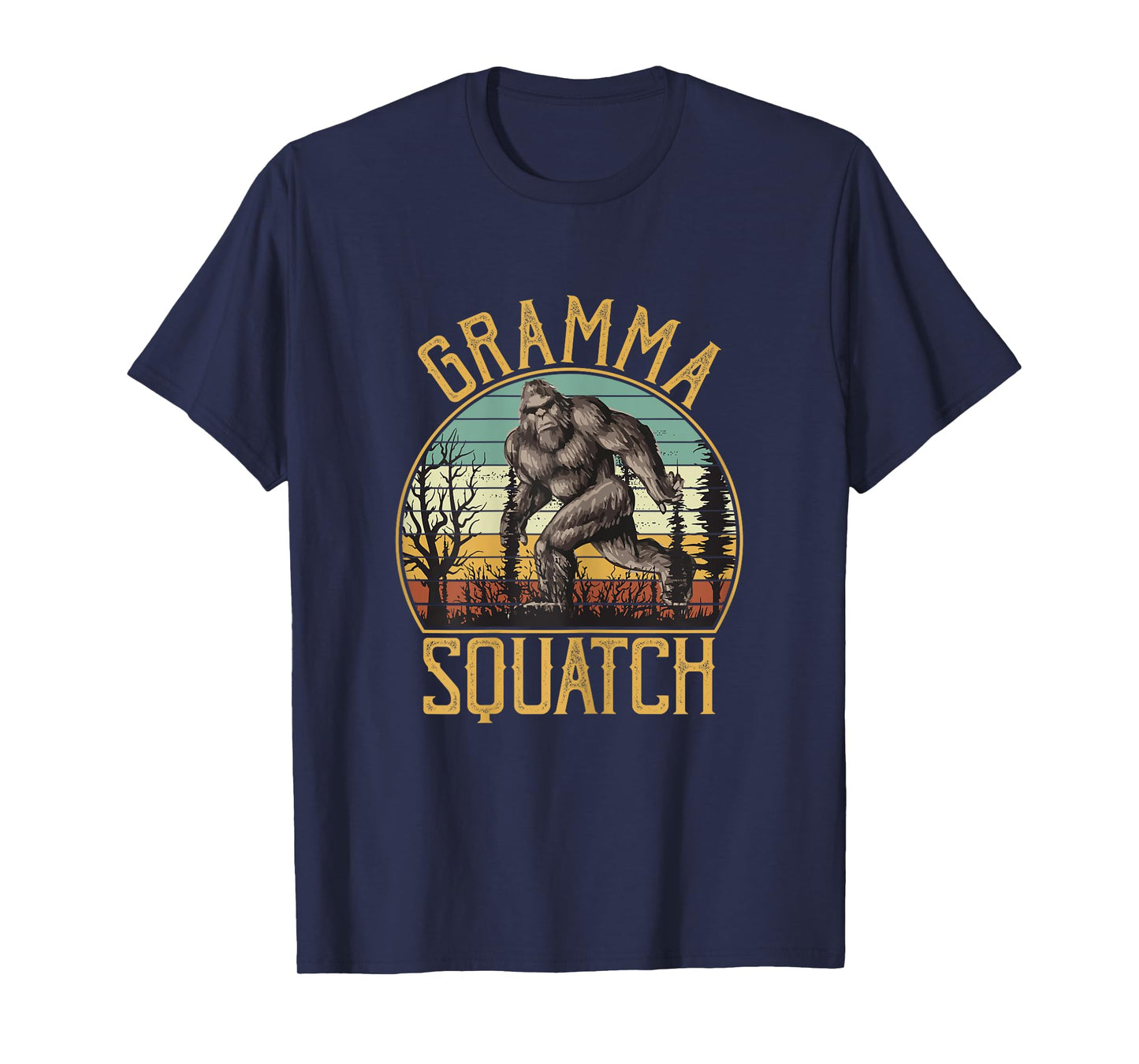 Gramma Squatch Bigfoot Grandma Sasquatch Family Matching T-Shirt