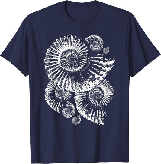 Ammonite tshirt - ideal gift for fossil collectors T-Shirt