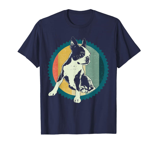 Boston Terrier Boston-Bulldog T-Shirt for Men Women Kids