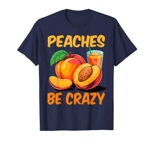 Funny Peach Pun Fruit Georgia Iced Tea T-Shirt