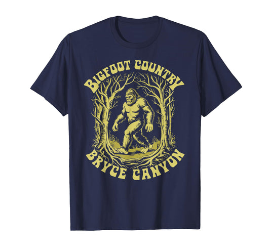 Bryce Canyon Bigfoot Country Retro Sasquatch Lover Classic T-Shirt