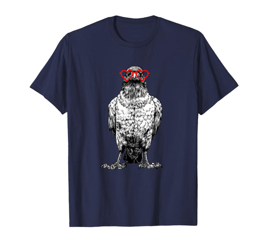 Crow Valentines Day Bird Lover Animal lovers. T-Shirt