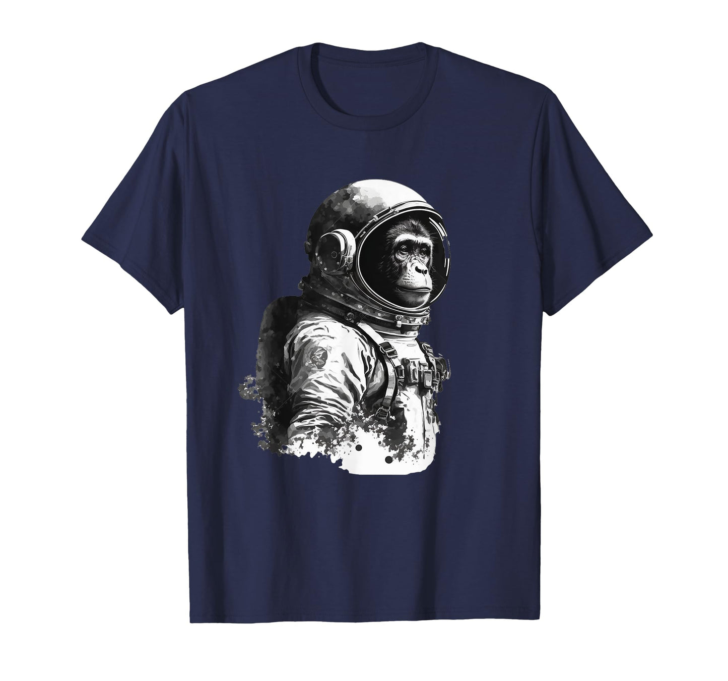 space vintage travel astronaut monkey astronaut T-Shirt