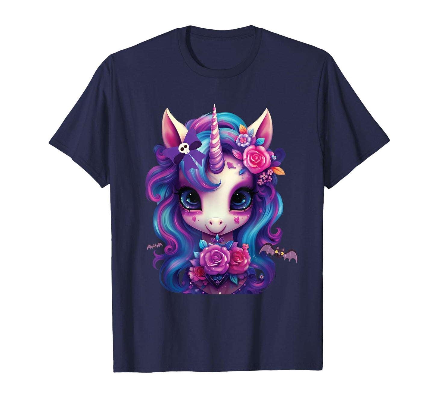 Cute Unicorn Halloween Girls Costume T-Shirt