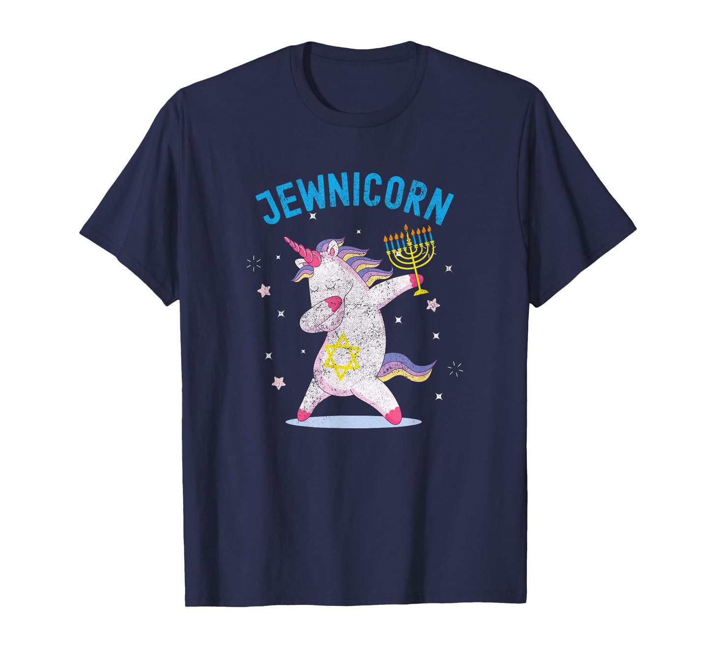 Jewnicorn Unicorn, Funny Happy Hanukkah T-Shirt