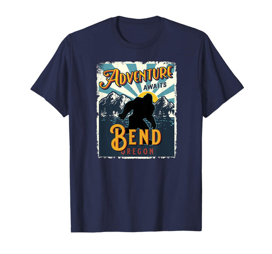 Bend Oregon USA Sasquatch Big Foot Bigfoot Souvenir T-Shirt