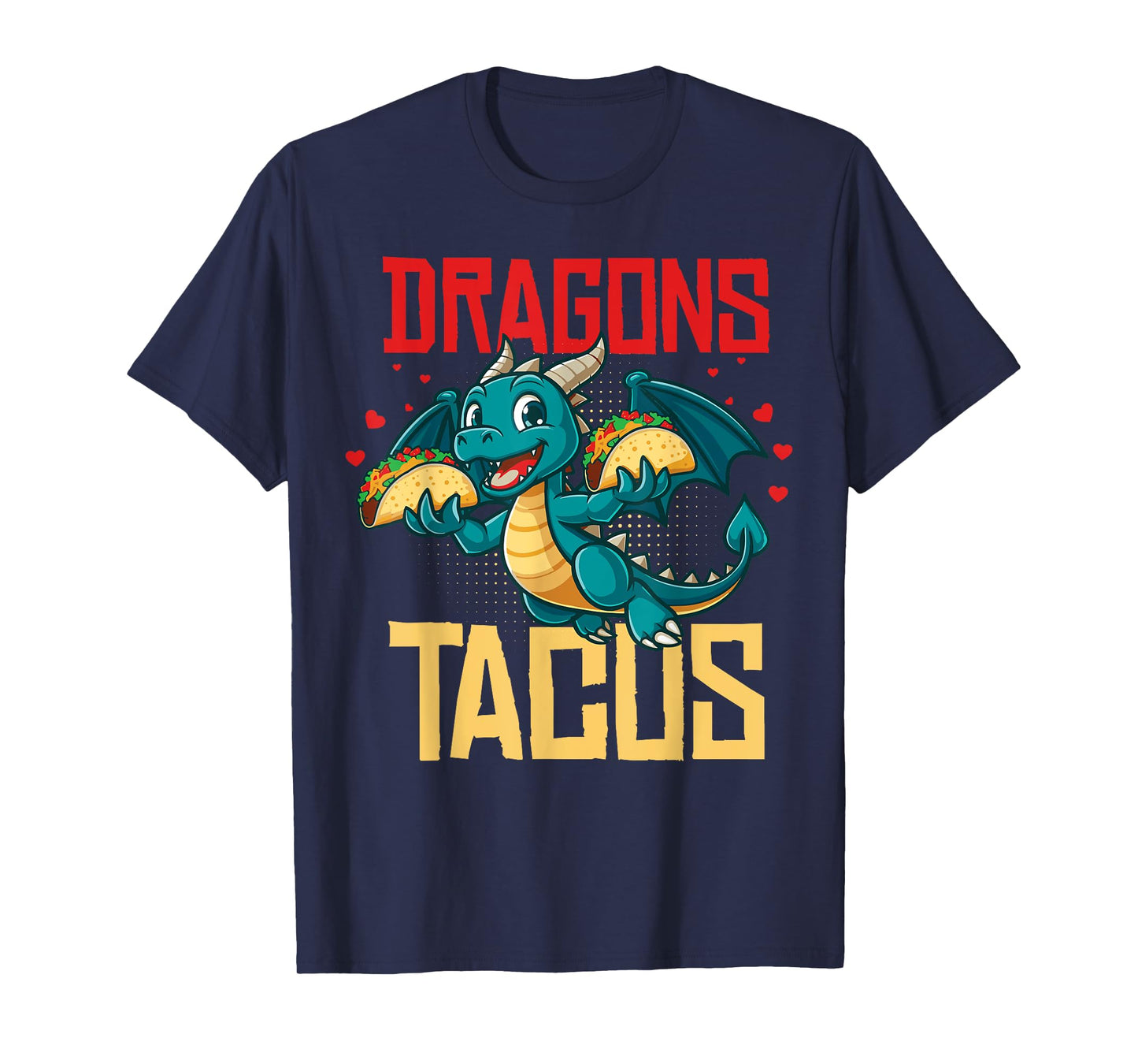 Dragons Love Tacos Shirt for Kids Girls Boys T-Shirt