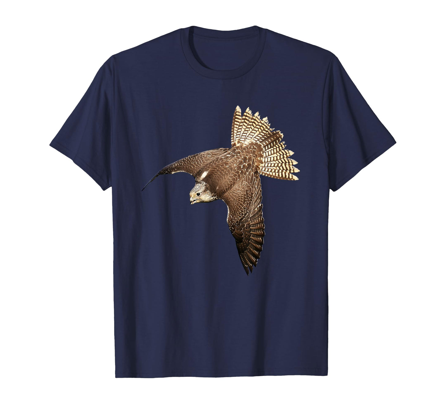 Beautiful Falcon Raptor Flight Bird of Prey Birder T-Shirt