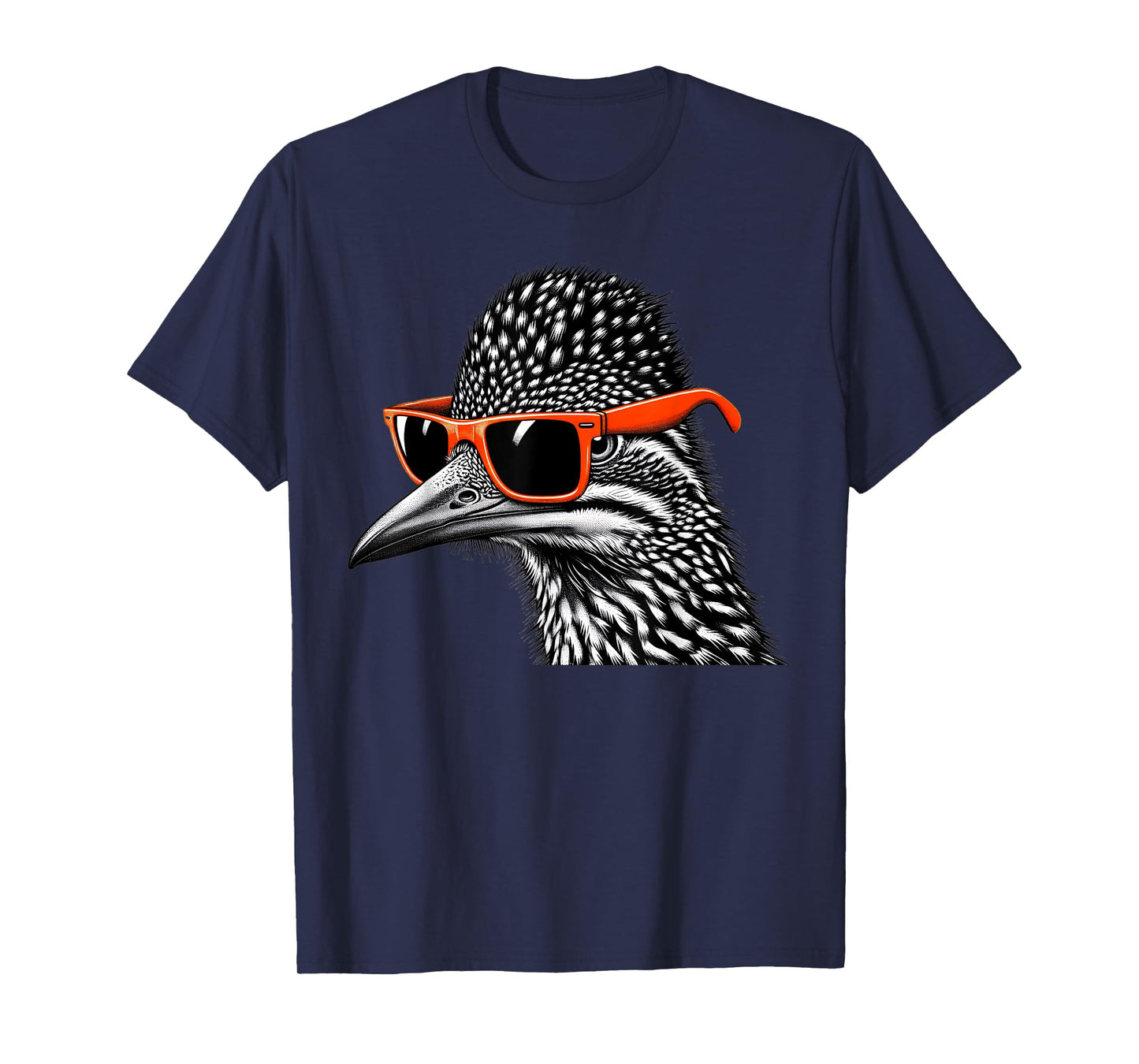 Cool Roadrunner Bird Wearing Sunglasses Graphic Art T-Shirt