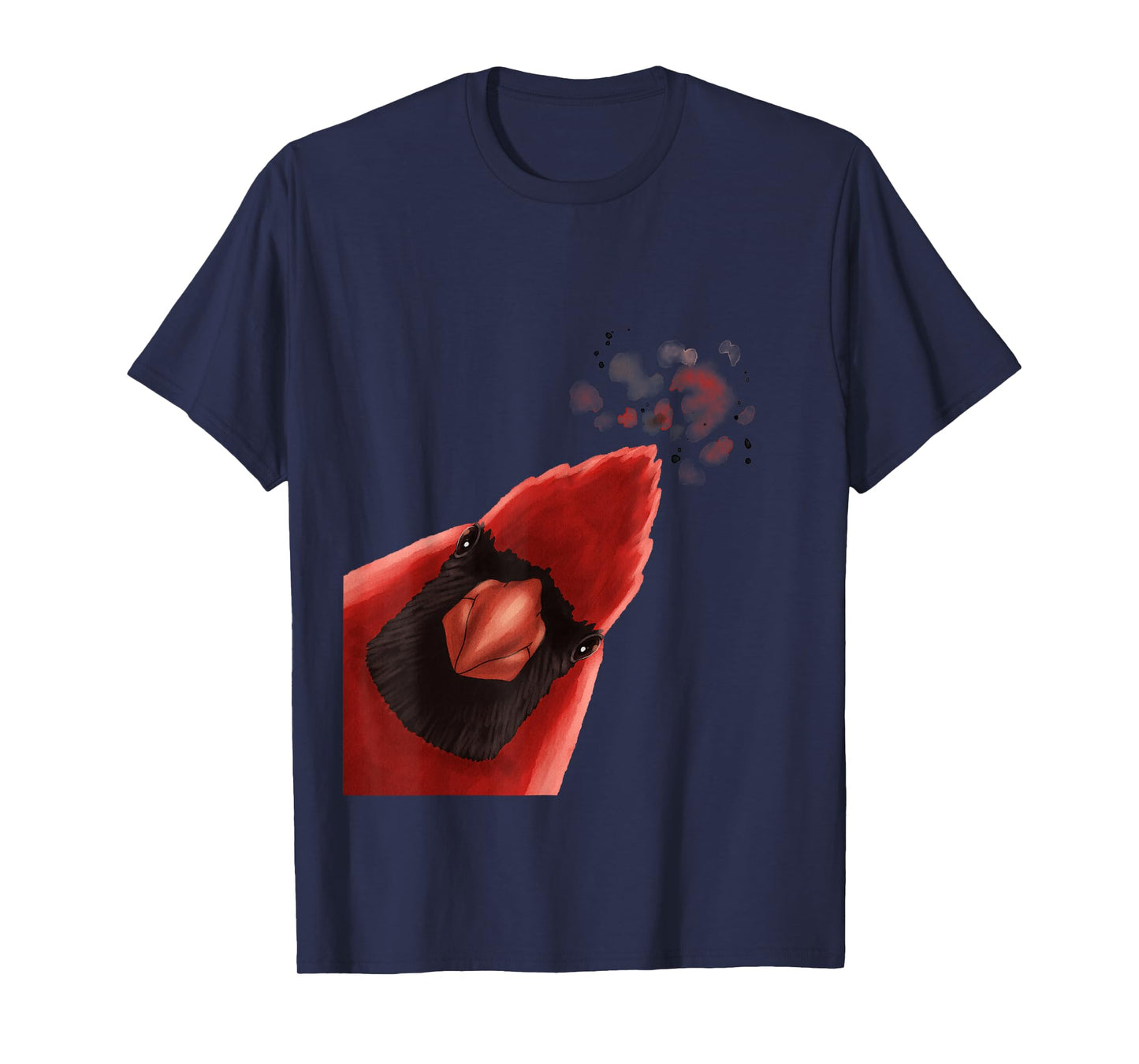 Funny Curious Cardinal Bird T-Shirt