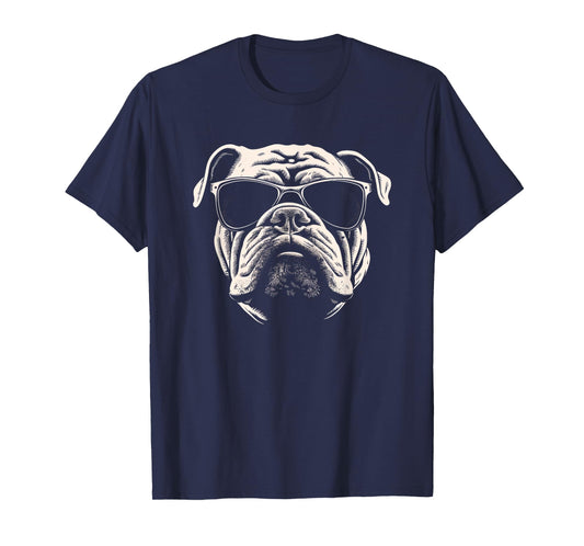Funny Bulldog cool Graffiti Urban art street Men Women Girls Kids T-Shirt