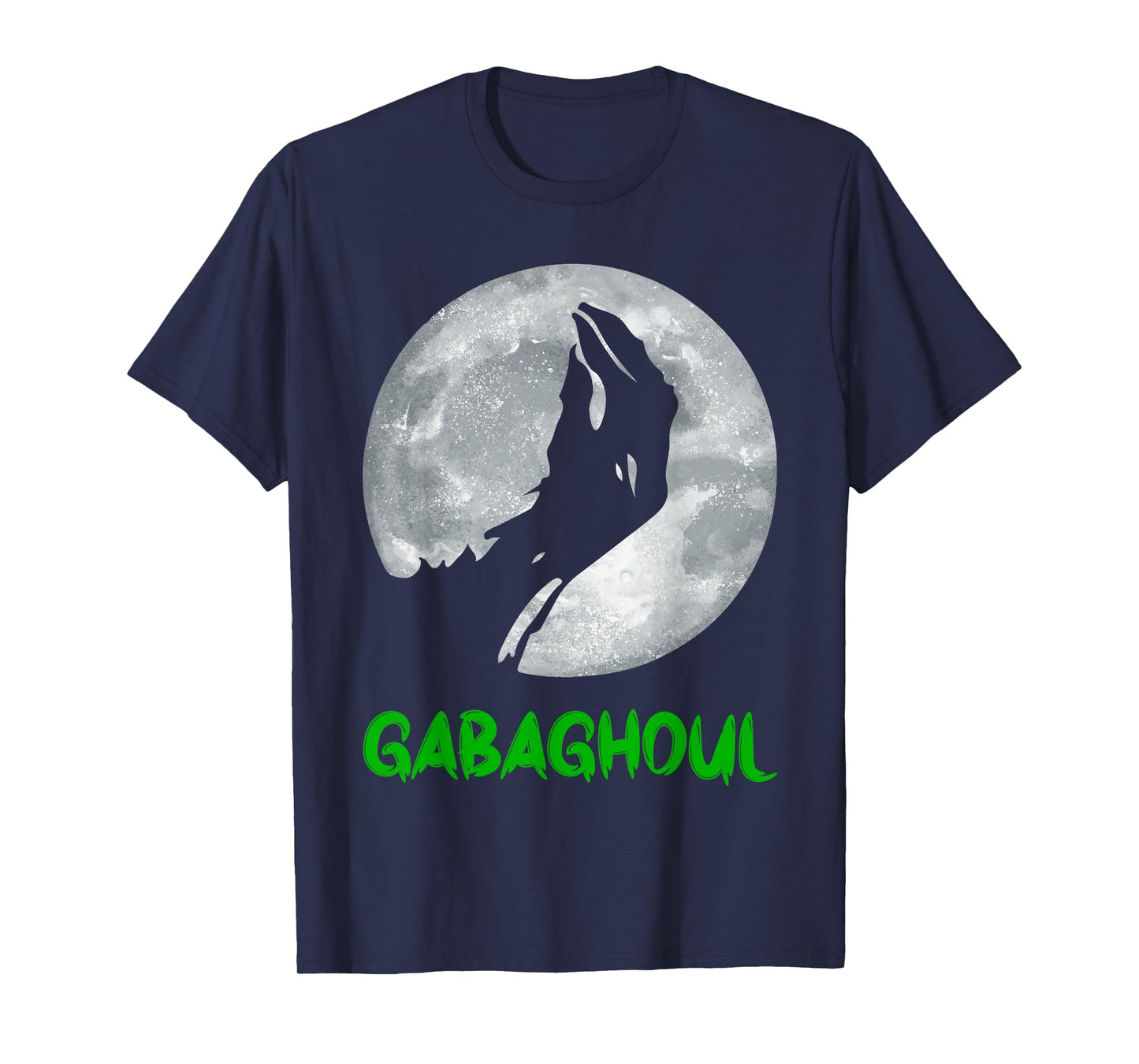 Gabaghoul Funny Hand Moon Bigfoot Santa Christmas Tree Light T-Shirt