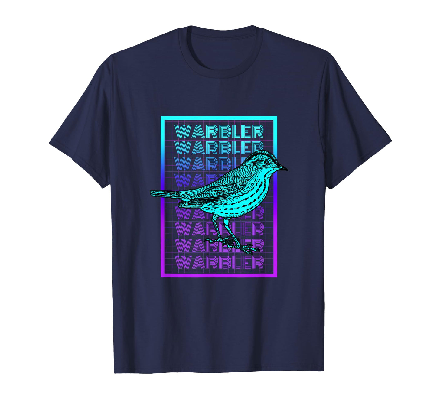 Warbler Bird Vintage Retro Warbler T-Shirt
