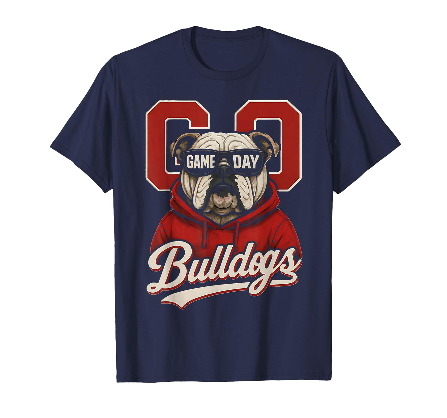 Bulldog Graphic Dawgs Men Women Kid Boy Girl T-Shirt
