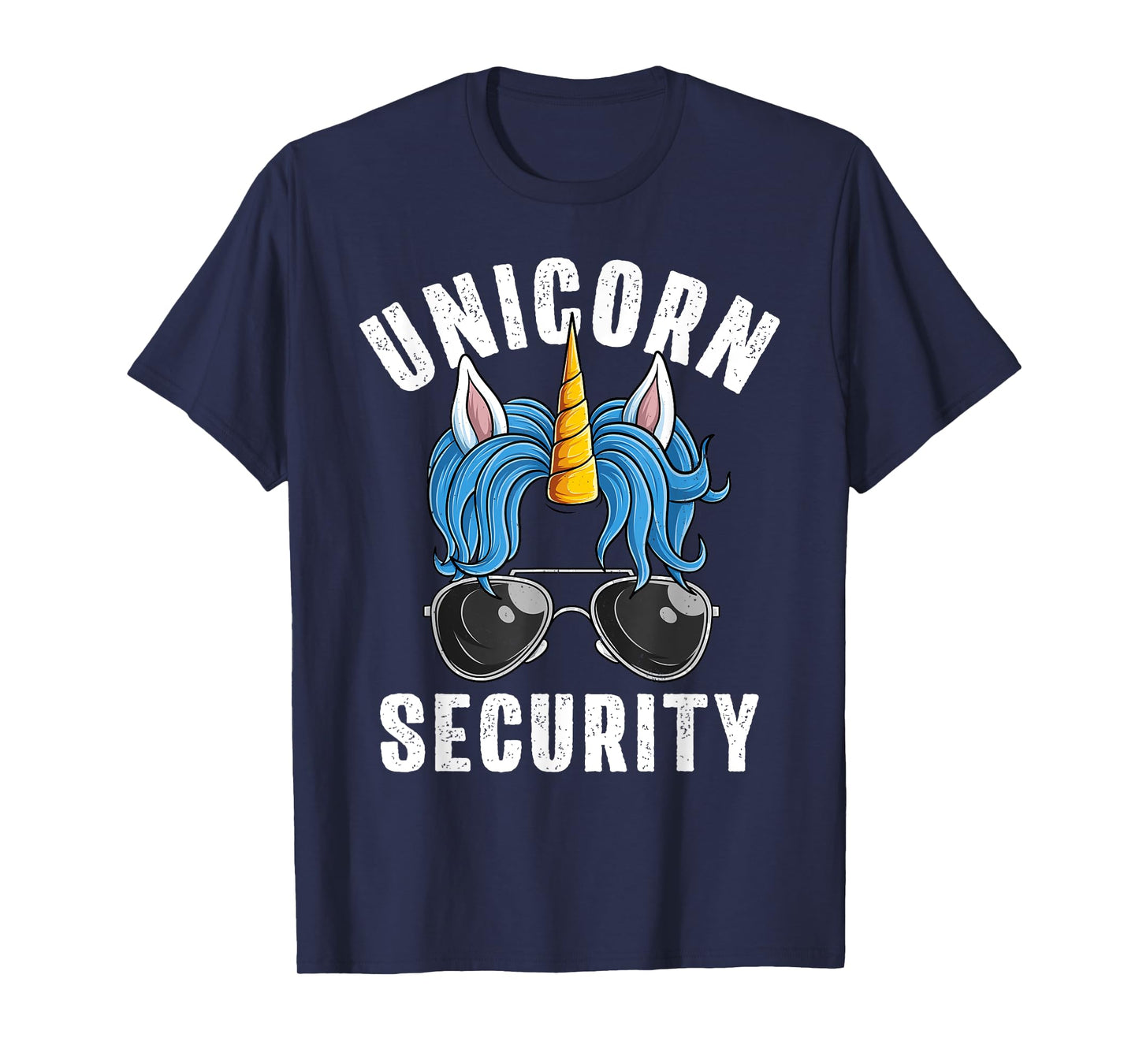 Unicorn Security Funny Brother Dad Unicorn Costume T-Shirt