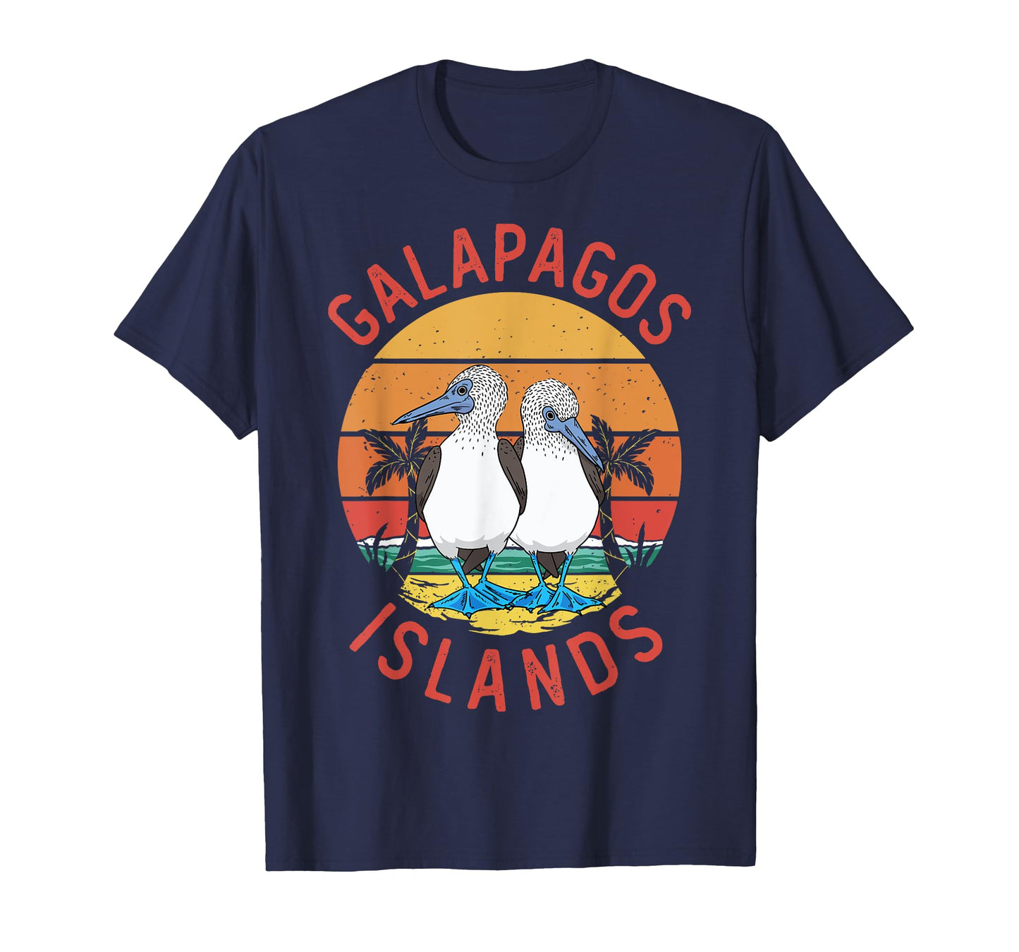 Seabirds Blue-footed Booby Bird Galapagos T-Shirt