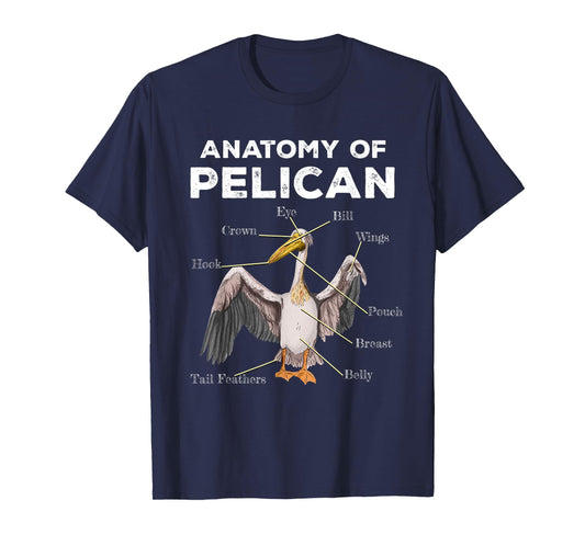 Anatomy Of A Pelican T-Shirt