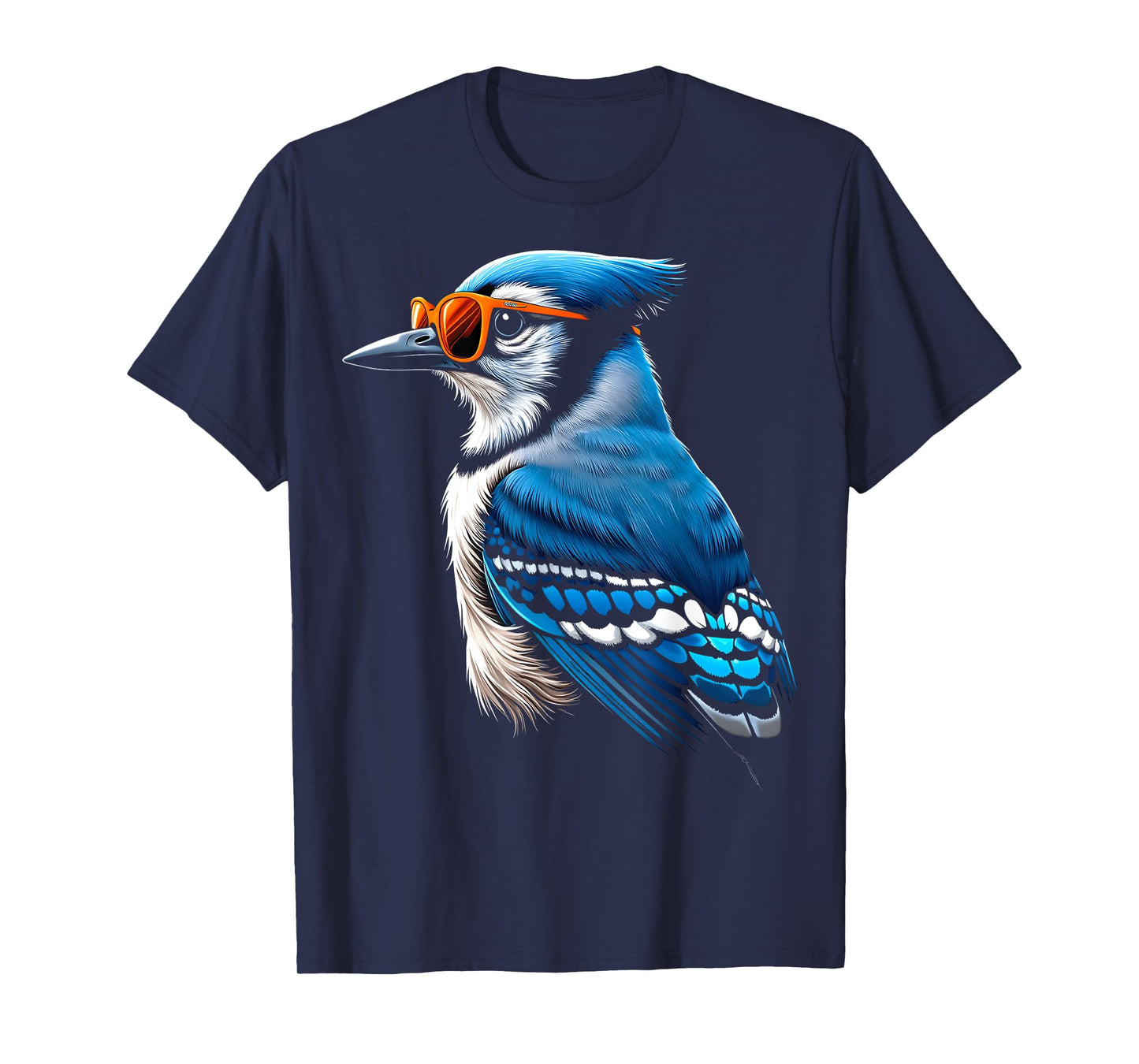 Blue Jay Cool Sunglasses T-Shirt
