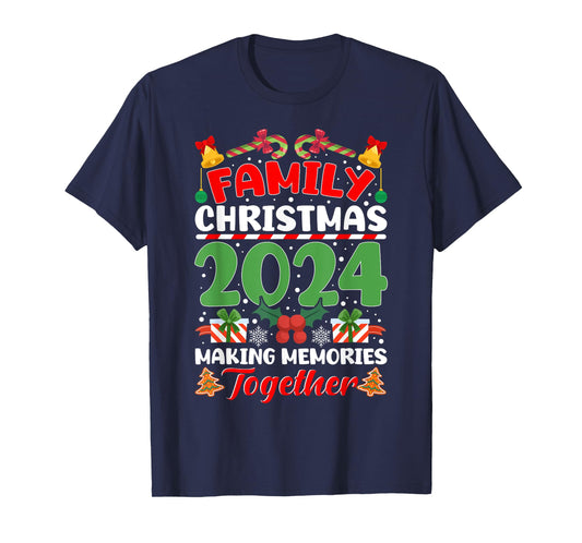 Family Christmas 2024 Matching Family Christmas Squad Xmas T-Shirt