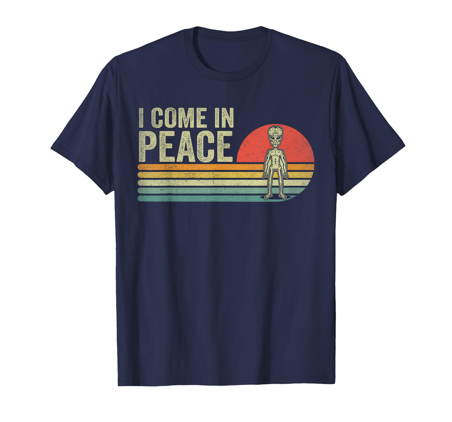 I Come In Peace im Peace Matching Couples Alien T-Shirt