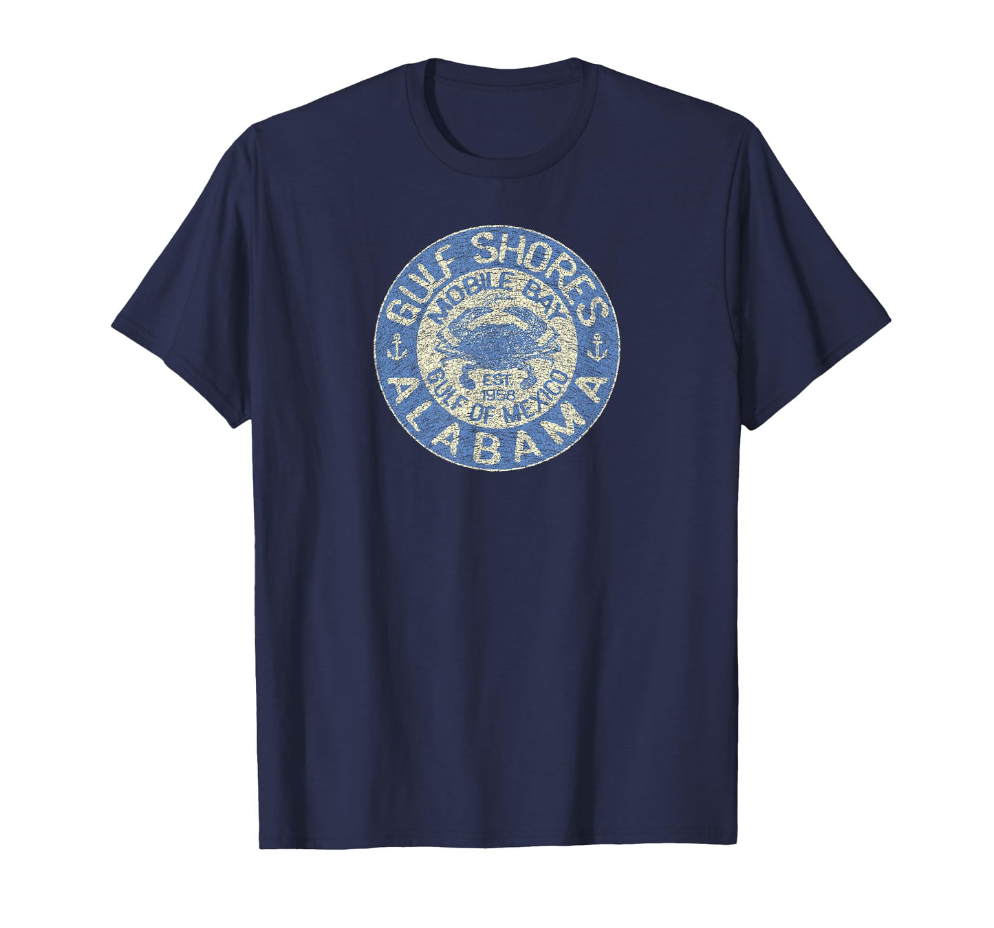 JCombs: Gulf Shores, AL, with Blue Crab T-Shirt