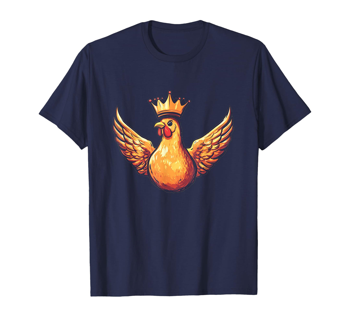 Funny Wings Costume for Chicken and King Lovers T-Shirt