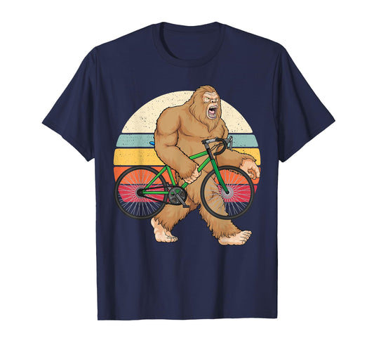Bigfoot Bike Mountain Bike Bigfoot MTB Biking Cycling Biker T-Shirt