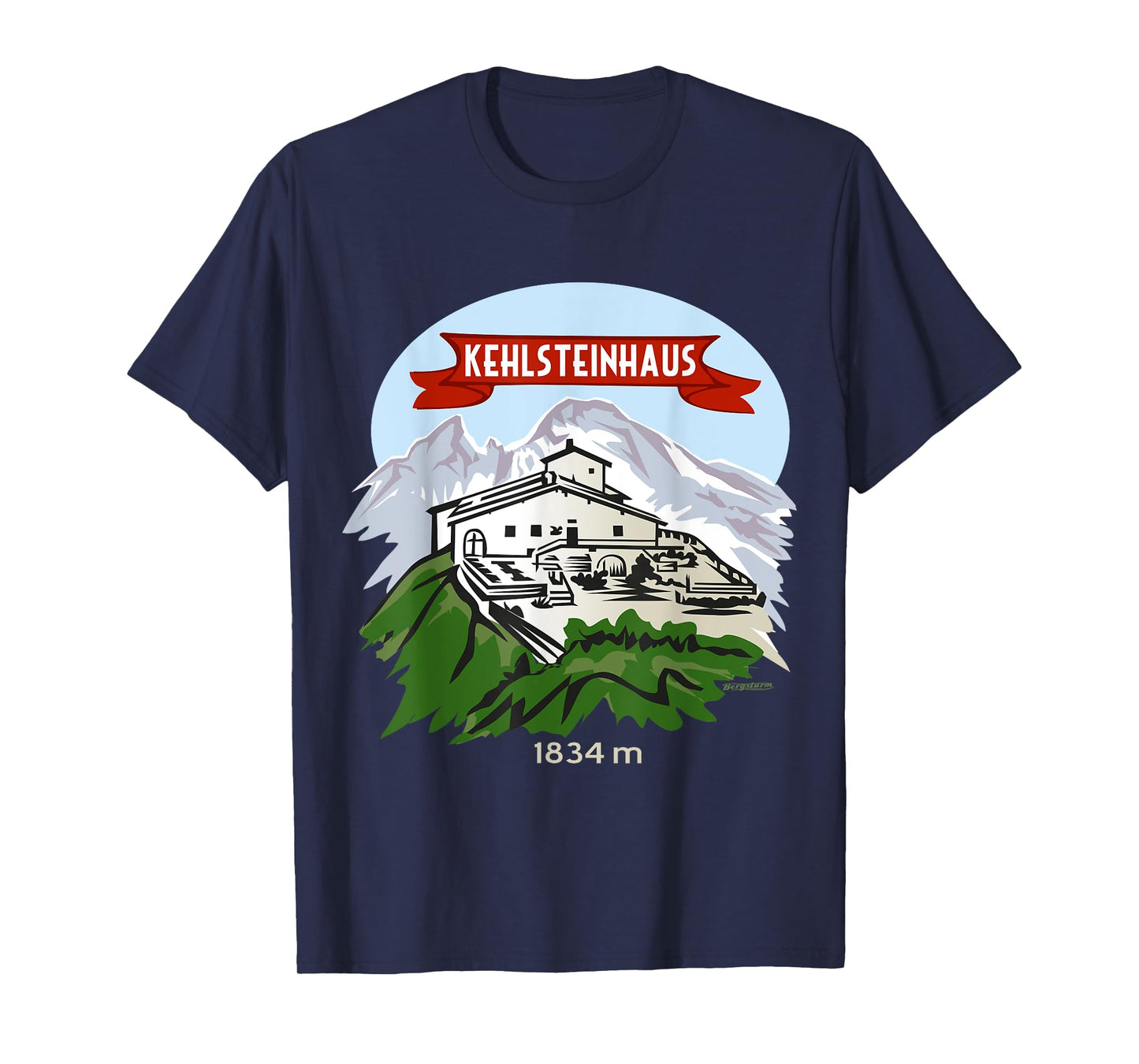 Eagles Nest Throatstone House Kehlstein Berg Bayern T-Shirt