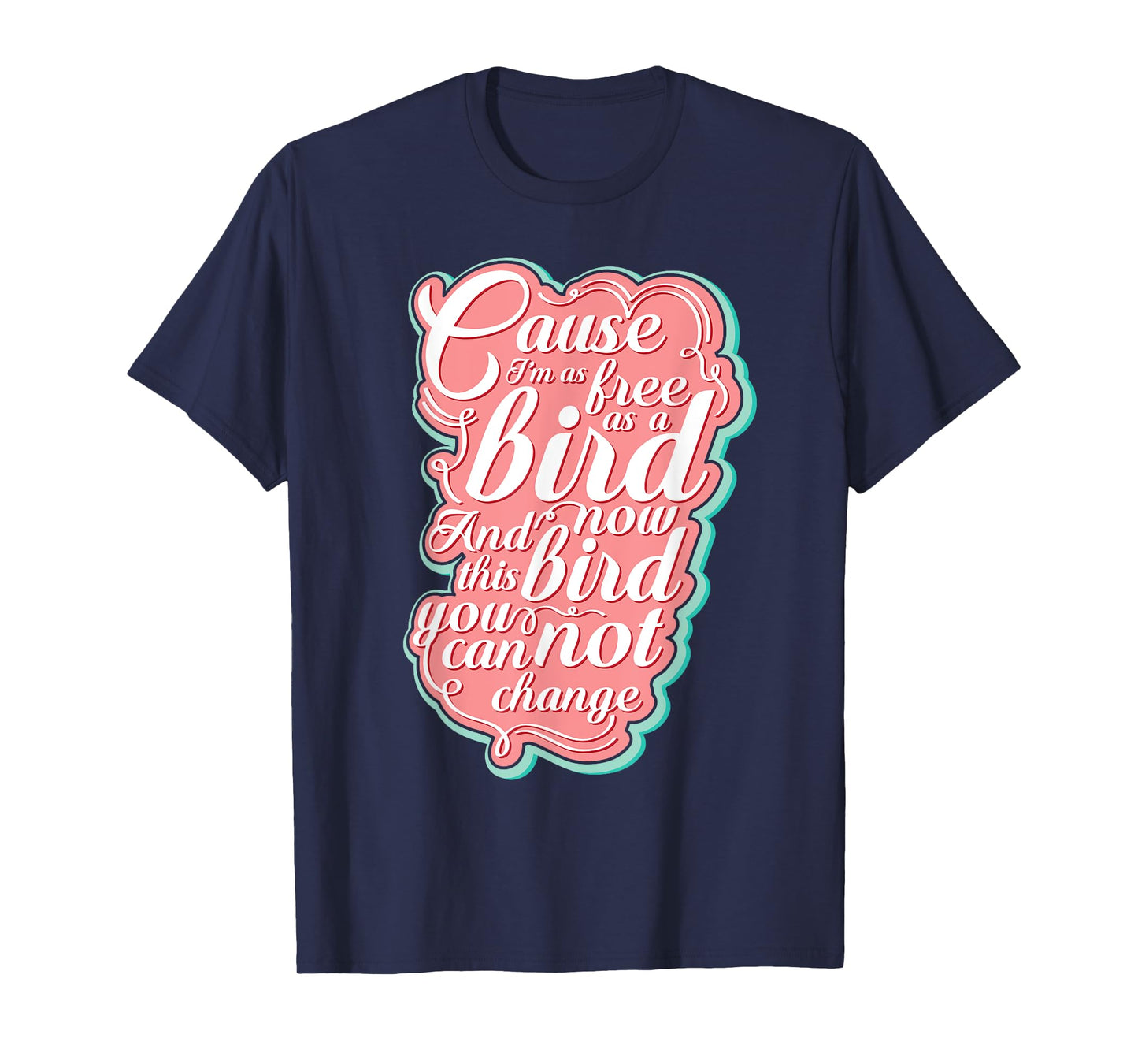 LyricLyfe Free Bird Ronnie Zant Allen Collins T-Shirt